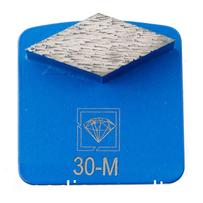 Single Rhombus Segments  Redi Lock Diamond Grinding Shoes for Husqvarna