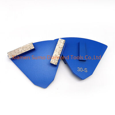 Professional Diamond Grinding Disc Double Bar Concrete Grinding Block