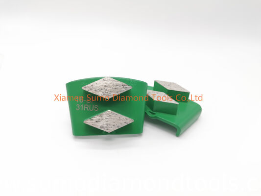 HTC Concrete Grinding Disk Double Rhombus Segments Diamond Grinding Block